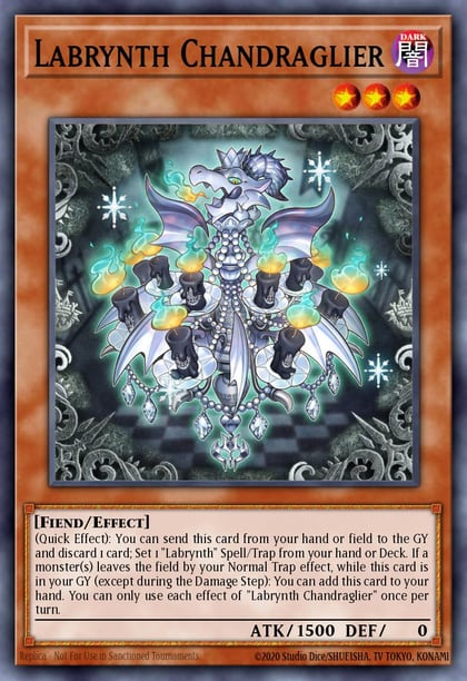 Labrynth Chandraglier, 25th Anniversary Tin: Dueling Heroes Mega Pack MP23-EN230