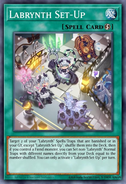 Labrynth Set-Up, 25th Anniversary Tin: Dueling Heroes Mega Pack MP23-EN234