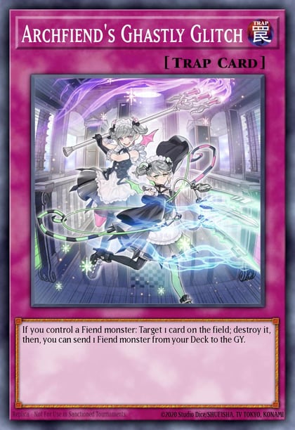 Archfiend's Ghastly Glitch, 25th Anniversary Tin: Dueling Heroes Mega Pack MP23-EN238