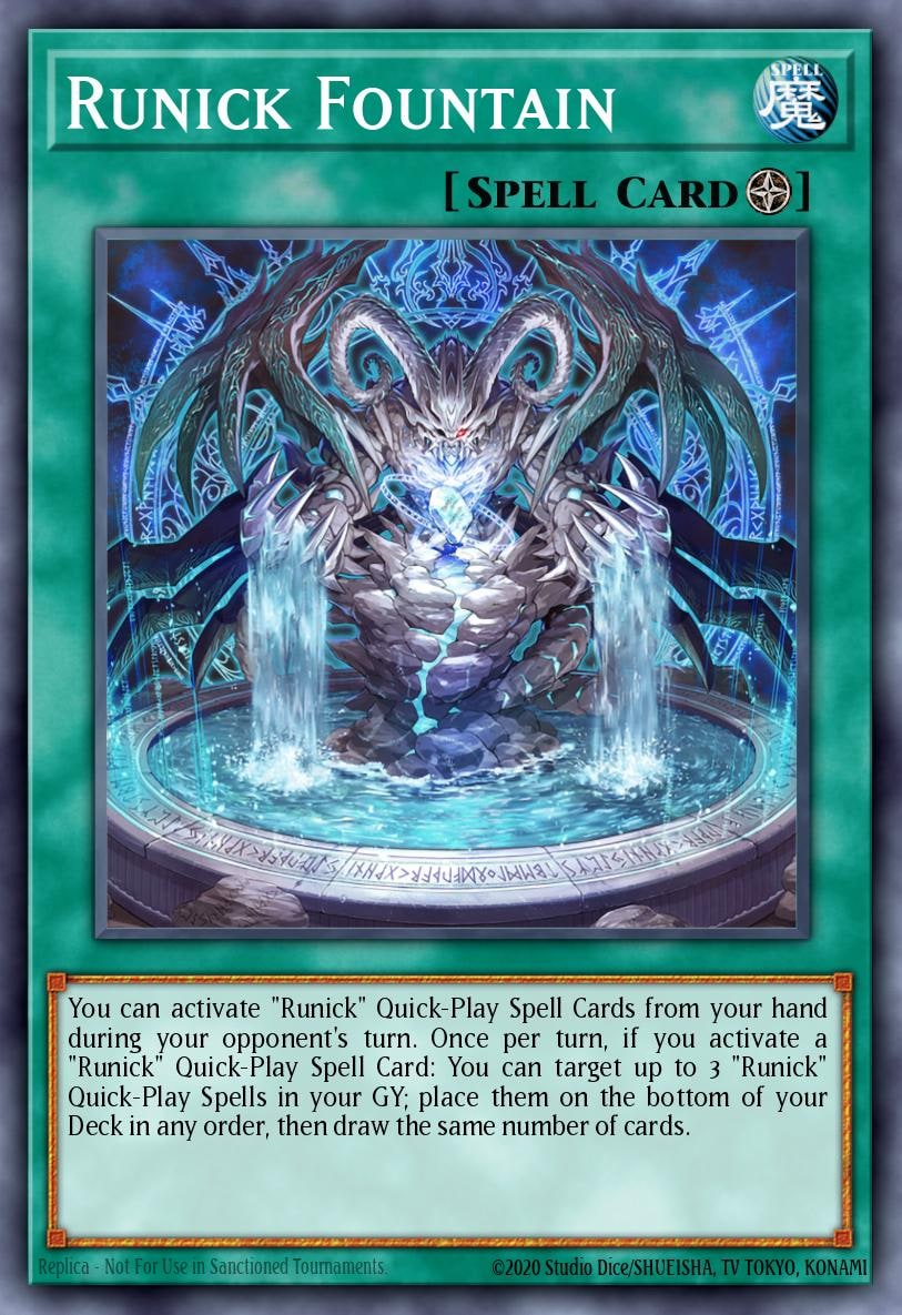 Runick Fountain, 25th Anniversary Tin: Dueling Heroes Mega Pack MP23-EN239