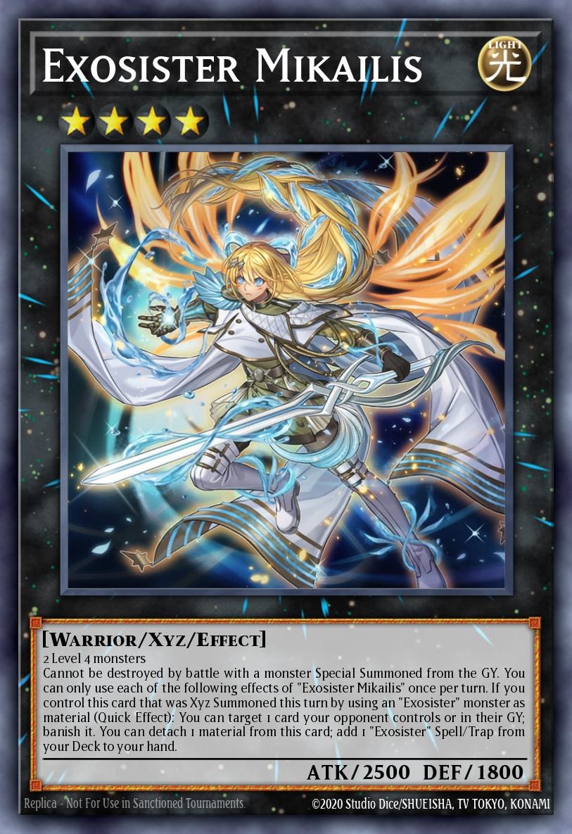 Exosister Mikailis, 25th Anniversary Tin: Dueling Heroes Mega Pack MP23-EN256