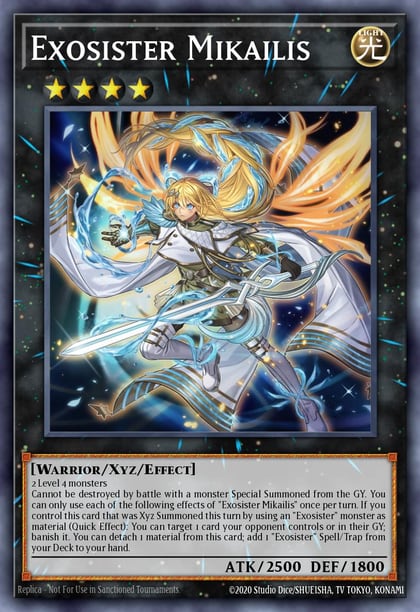 Exosister Mikailis, 25th Anniversary Tin: Dueling Heroes Mega Pack MP23-EN256