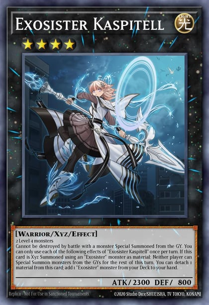 Exosister Kaspitell, 25th Anniversary Tin: Dueling Heroes Mega Pack MP23-EN257