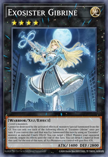 Exosister Gibrine, 25th Anniversary Tin: Dueling Heroes Mega Pack MP23-EN258