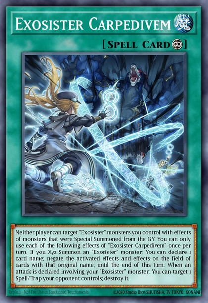 Exosister Carpedivem, 25th Anniversary Tin: Dueling Heroes Mega Pack MP23-EN262