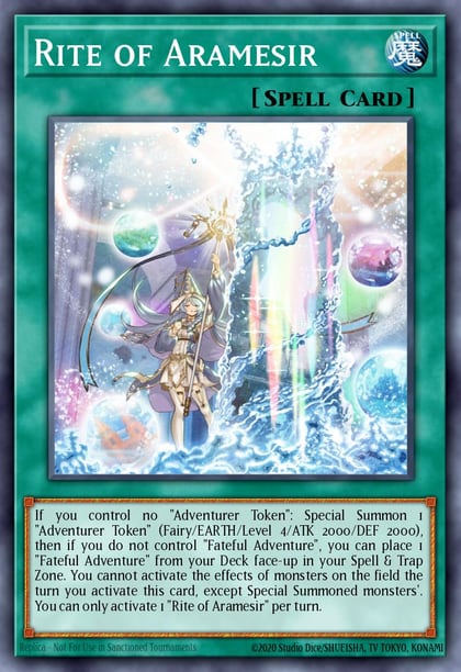 Rite of Aramesir, 25th Anniversary Tin: Dueling Heroes Mega Pack MP23-EN264