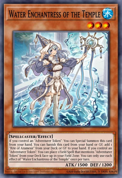 Water Enchantress of the Temple, 25th Anniversary Tin: Dueling Heroes Mega Pack MP23-EN265