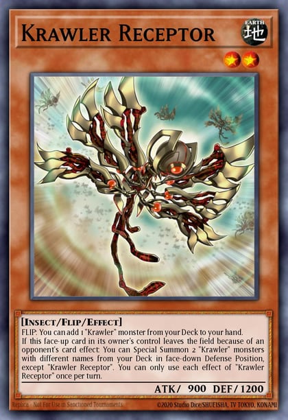 Krawler Receptor, 25th Anniversary Tin: Dueling Heroes Mega Pack MP23-EN280