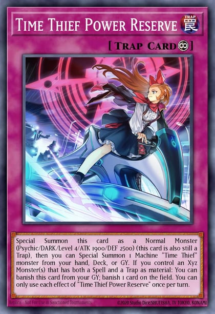Time Thief Power Reserve, 25th Anniversary Tin: Dueling Heroes Mega Pack MP23-EN282