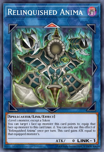 Relinquished Anima (Quarter Century Secret Rare), 25th Anniversary Tin: Dueling Mirrors MP24-EN007