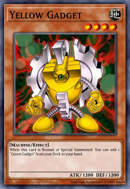 Yellow Gadget (Quarter Century Secret Rare), 25th Anniversary Tin: Dueling Mirrors MP24-EN013