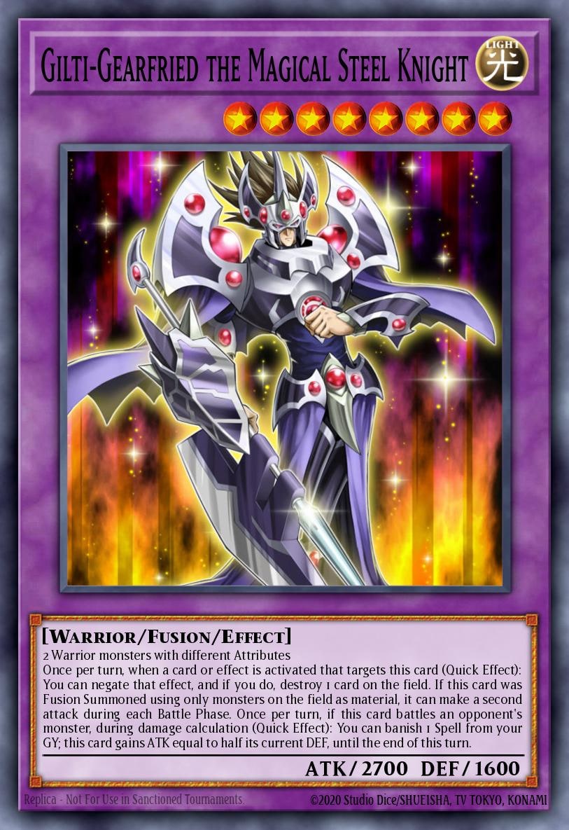 Gilti-Gearfried the Magical Steel Knight (Quarter Century Secret Rare), 25th Anniversary Tin: Dueling Mirrors MP24-EN016