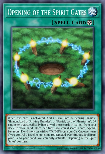 Opening of the Spirit Gates (Quarter Century Secret Rare), 25th Anniversary Tin: Dueling Mirrors MP24-EN019