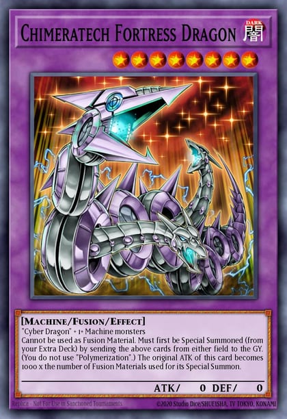 Chimeratech Fortress Dragon (Quarter Century Secret Rare), 25th Anniversary Tin: Dueling Mirrors MP24-EN022