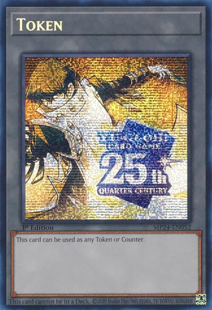 Token: Kaiba (M24-EN052), 25th Anniversary Tin: Dueling Mirrors MP24-EN02