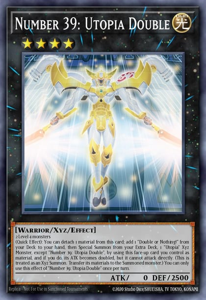 Number 39: Utopia Double (Quarter Century Secret Rare), 25th Anniversary Tin: Dueling Mirrors MP24-EN031