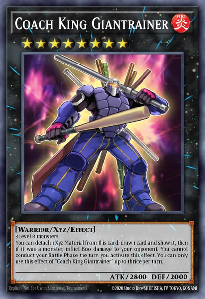Coach King Giantrainer (Quarter Century Secret Rare), 25th Anniversary Tin: Dueling Mirrors MP24-EN034