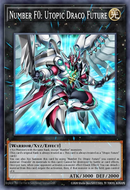 Number F0: Utopic Draco Future (Quarter Century Secret Rare), 25th Anniversary Tin: Dueling Mirrors MP24-EN037
