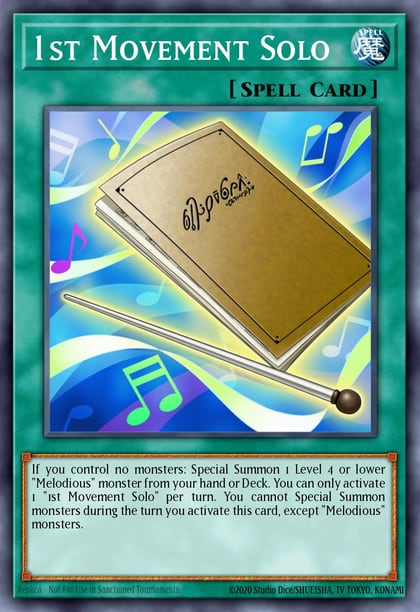 1st Movement Solo (Quarter Century Secret Rare), 25th Anniversary Tin: Dueling Mirrors MP24-EN038
