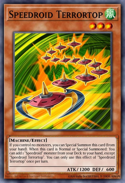 Speedroid Terrortop (Quarter Century Secret Rare), 25th Anniversary Tin: Dueling Mirrors MP24-EN040
