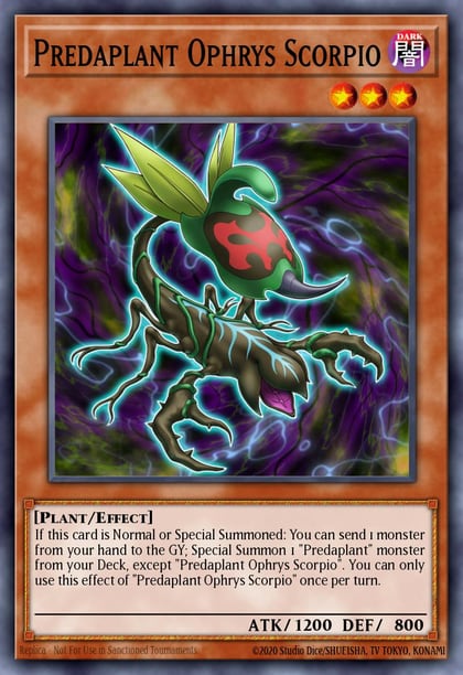Predaplant Ophrys Scorpio (Quarter Century Secret Rare), 25th Anniversary Tin: Dueling Mirrors MP24-EN041