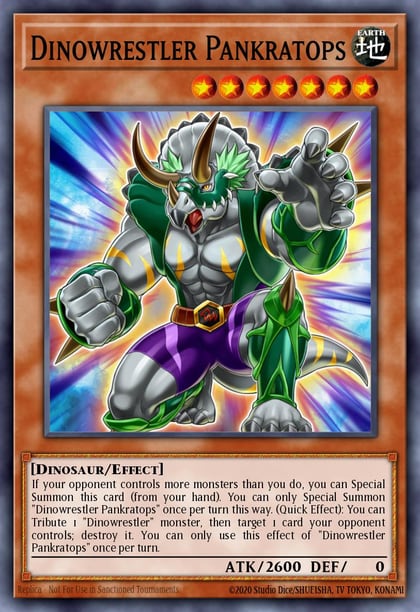 Dinowrestler Pankratops (Quarter Century Secret Rare), 25th Anniversary Tin: Dueling Mirrors MP24-EN047