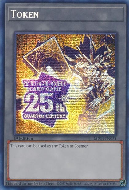 Token: Yugi (MP24-EN051), 25th Anniversary Tin: Dueling Mirrors MP24-EN051