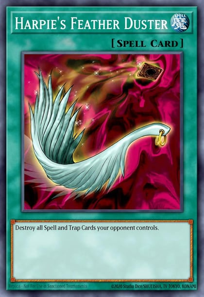 Harpie's Feather Duster (Alternate Art), 25th Anniversary Tin: Dueling Mirrors MP24-EN058