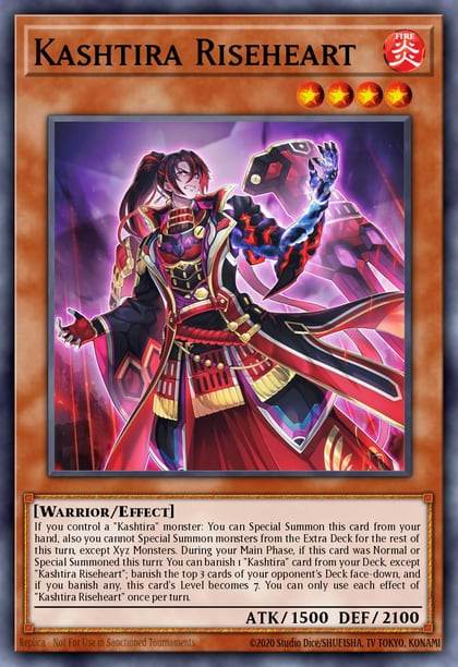 Kashtira Riseheart, 25th Anniversary Tin: Dueling Mirrors MP24-EN065