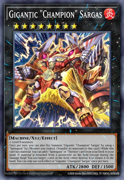 Gigantic "Champion" Sargas, 25th Anniversary Tin: Dueling Mirrors MP24-EN071