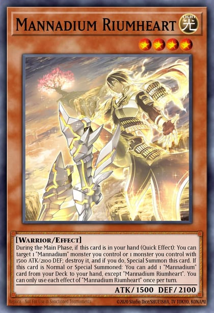 Mannadium Riumheart, 25th Anniversary Tin: Dueling Mirrors MP24-EN079