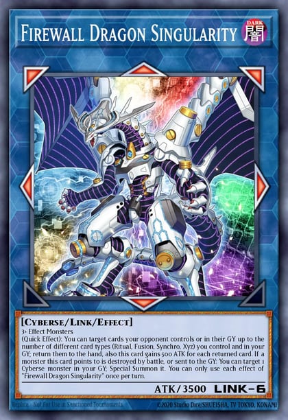 Firewall Dragon Singularity, 25th Anniversary Tin: Dueling Mirrors MP24-EN087