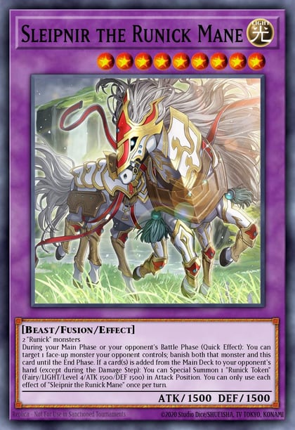Sleipnir the Runick Mane, 25th Anniversary Tin: Dueling Mirrors MP24-EN096