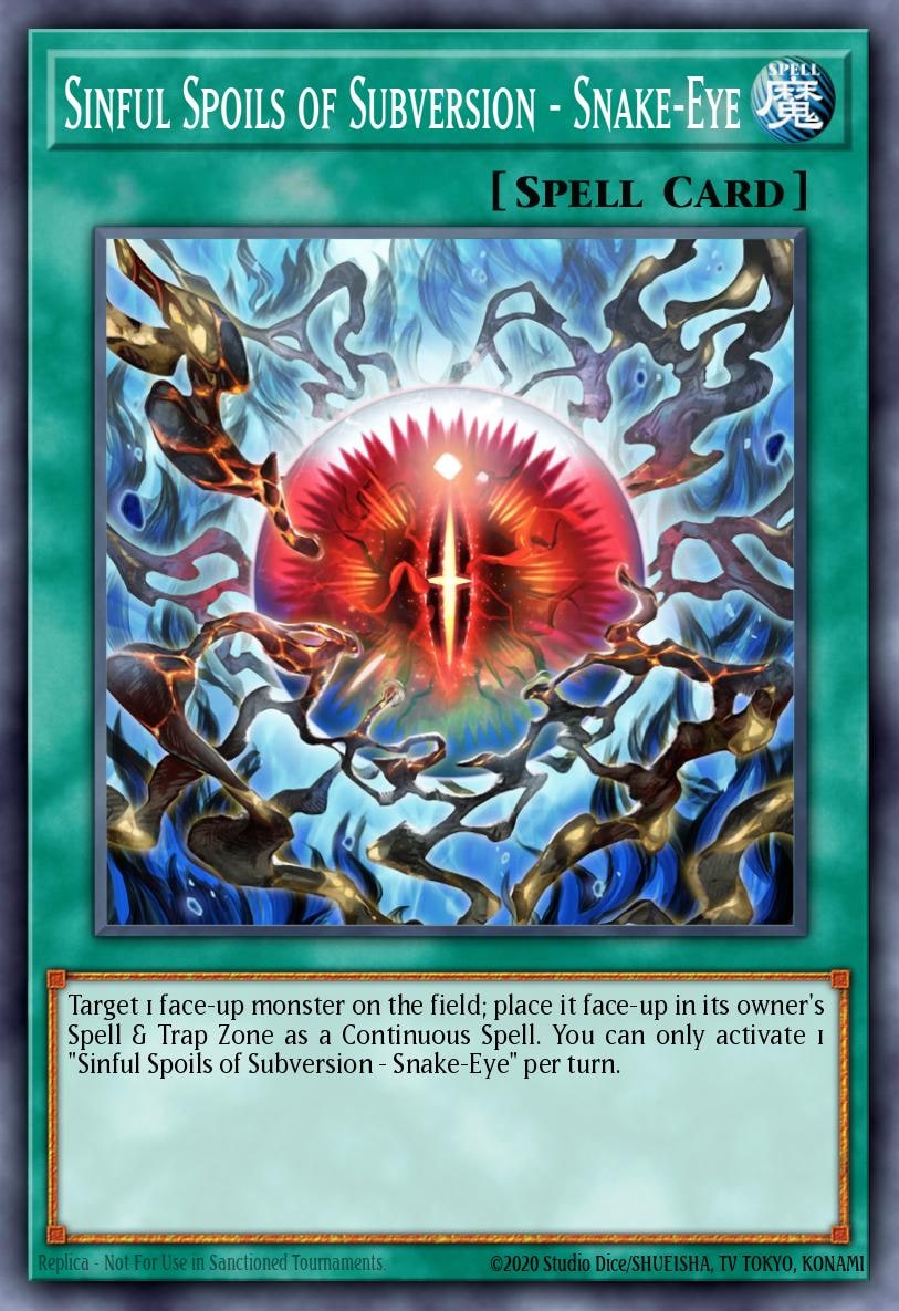 Sinful Spoils of Subversion - Snake-Eye, 25th Anniversary Tin: Dueling Mirrors MP24-EN104