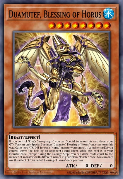 Duamutef, Blessing of Horus, 25th Anniversary Tin: Dueling Mirrors MP24-EN115