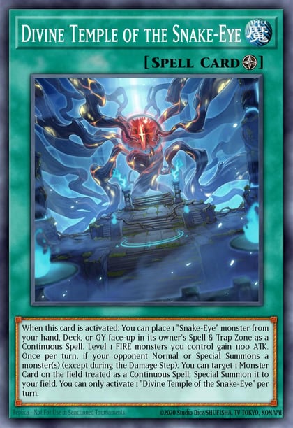 Divine Temple of the Snake-Eye, 25th Anniversary Tin: Dueling Mirrors MP24-EN123