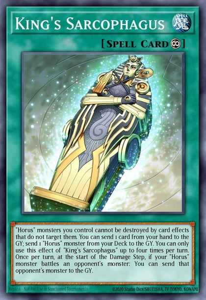 King's Sarcophagus, 25th Anniversary Tin: Dueling Mirrors MP24-EN125