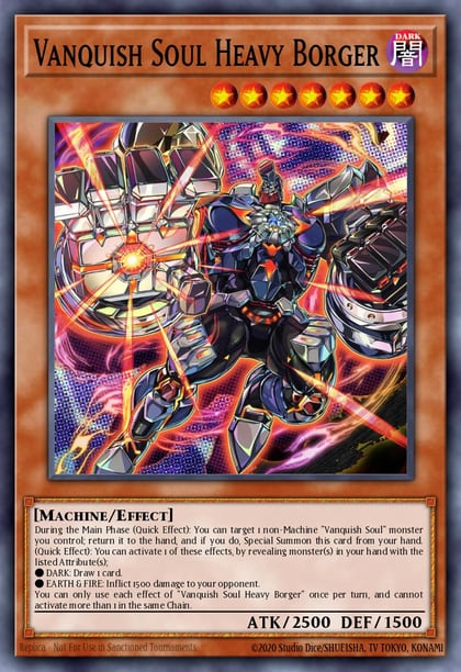 Vanquish Soul Heavy Borger, 25th Anniversary Tin: Dueling Mirrors MP24-EN140