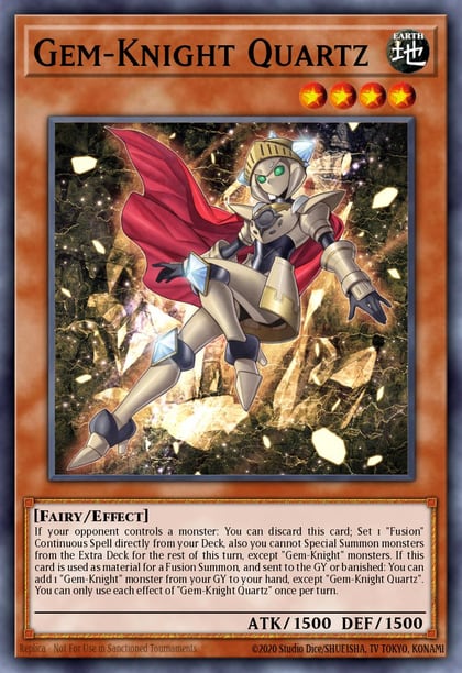Gem-Knight Quartz, 25th Anniversary Tin: Dueling Mirrors MP24-EN152