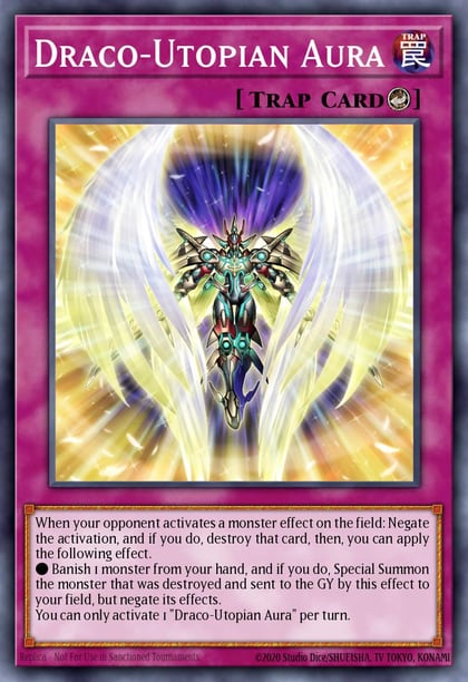 Draco-Utopian Aura, 25th Anniversary Tin: Dueling Mirrors MP24-EN162