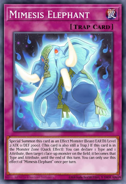 Mimesis Elephant, 25th Anniversary Tin: Dueling Mirrors MP24-EN163