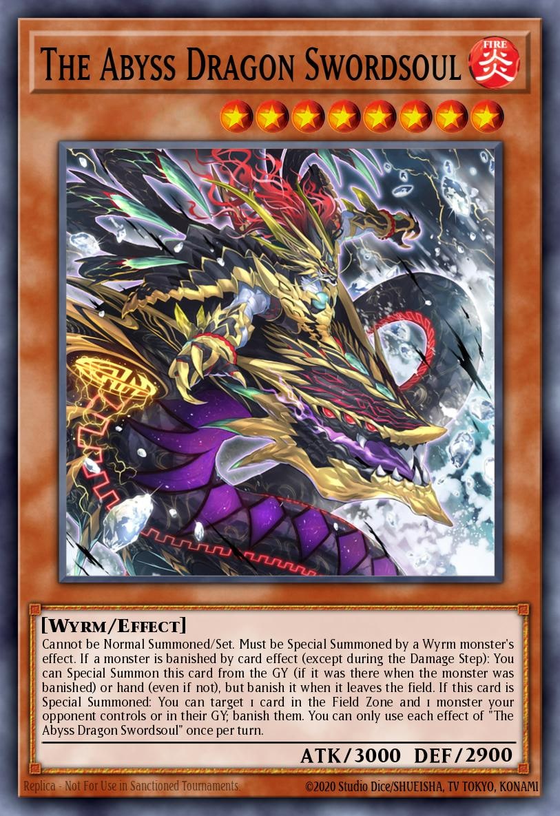 The Abyss Dragon Swordsoul, 25th Anniversary Tin: Dueling Mirrors MP24-EN167