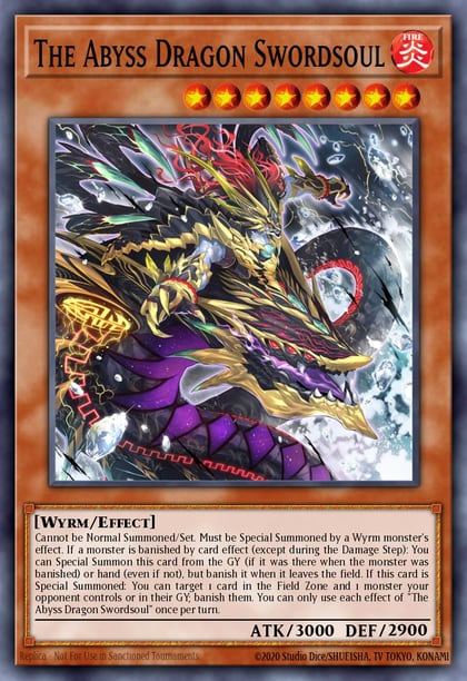 The Abyss Dragon Swordsoul, 25th Anniversary Tin: Dueling Mirrors MP24-EN167