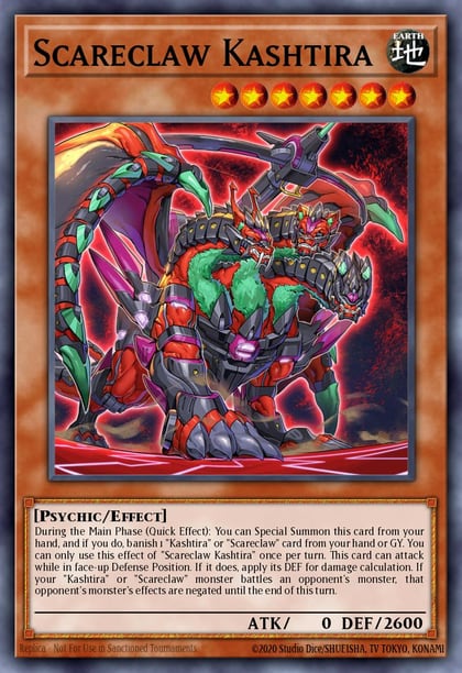 Scareclaw Kashtira, 25th Anniversary Tin: Dueling Mirrors MP24-EN168
