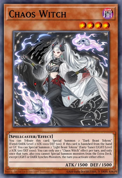 Chaos Witch, 25th Anniversary Tin: Dueling Mirrors MP24-EN169