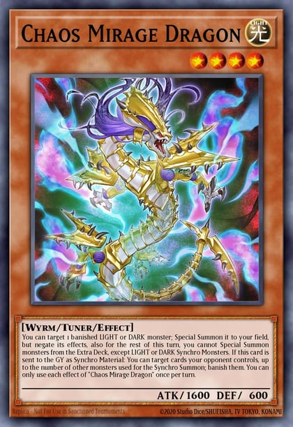Chaos Mirage Dragon, 25th Anniversary Tin: Dueling Mirrors MP24-EN170