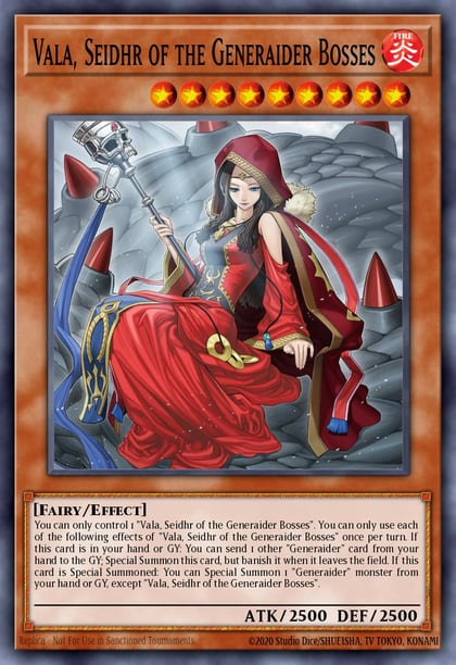 Vala, Seidhr of the Generaider Bosses, 25th Anniversary Tin: Dueling Mirrors MP24-EN172
