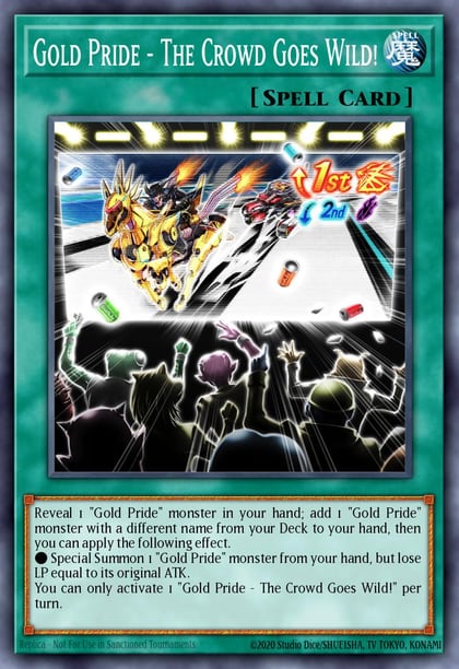 Gold Pride - The Crowd Goes Wild!, 25th Anniversary Tin: Dueling Mirrors MP24-EN182