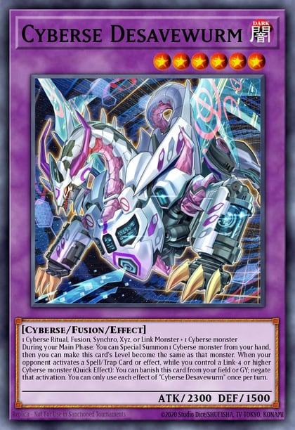 Cyberse Desavewurm, 25th Anniversary Tin: Dueling Mirrors MP24-EN195