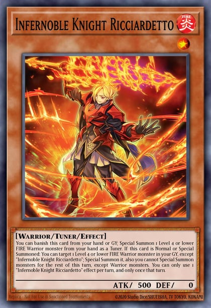 Infernoble Knight Ricciardetto, 25th Anniversary Tin: Dueling Mirrors MP24-EN211